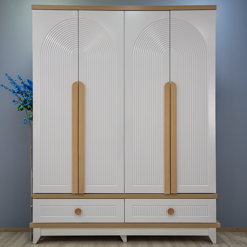 Caramel Model 4 Kapılı Dolap